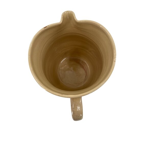 JC Hermann Evires Terracotta Pitcher Primitive French Terracotta Savoie‎ Signed - Picture 4 of 7